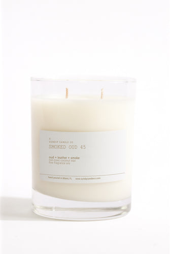 Smoked Oud 45 - oud + leather + smoke